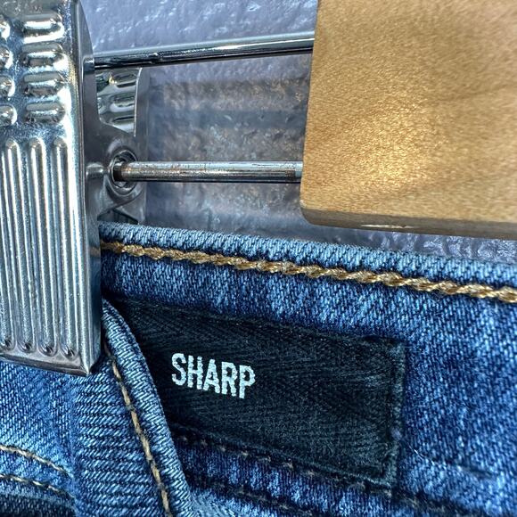 Revtown Jeans Men's 31x30 Sharp Slim Straight Medium Wash Denim - Picture 4 of 6